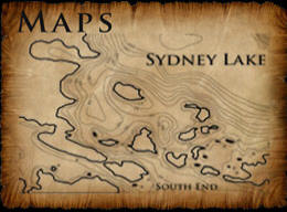 Sydney Lake fishing Maps - Depth Map, Regional Maps