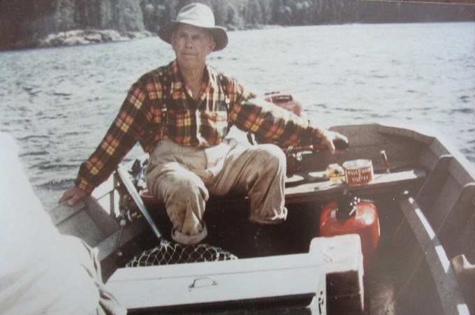 Grandpa Fahlgren on Sydney 1957.