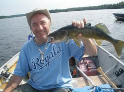 August Walleye Fishing Canada