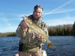 September Trophy Walleye in Canada