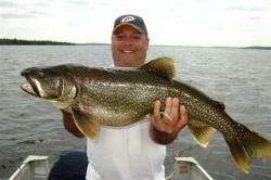 Trophy Lake Trout Caught in The Spring